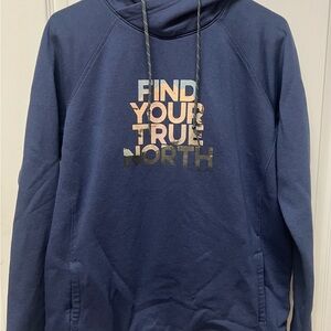 Columbia Women's Navy Blue Graphic Hoodie